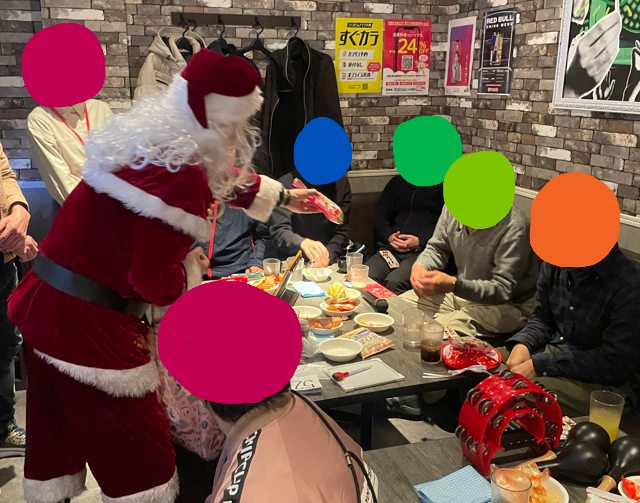 12/19（金）にフィン香椎駅前のクリスマス会を開催しましたよ😆利用者さんもスタッフも大いに盛り上がりました～🎄🎅🏻のイメージ画像