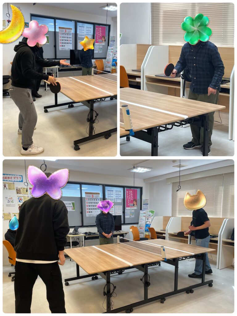 3月20日(金)は春分の日で祝日という事で！イベントデー♪でした!!!!午前中は卓球大会🏓午後からは映画鑑賞🎥と、盛りだくさんの１日でした。のイメージ画像