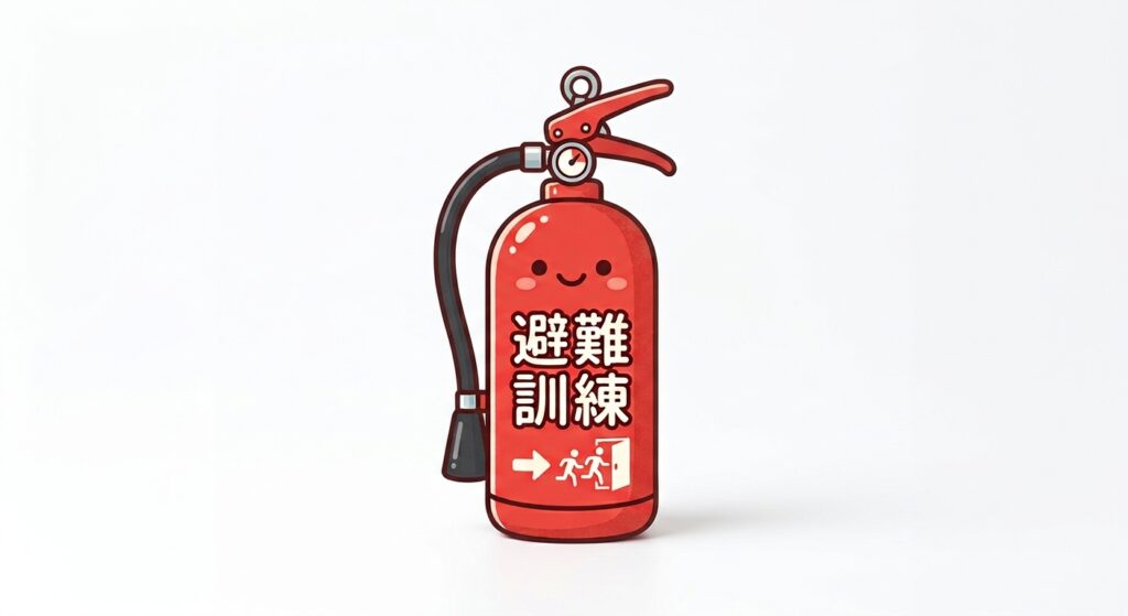 避難訓練を実施しました！のイメージ画像